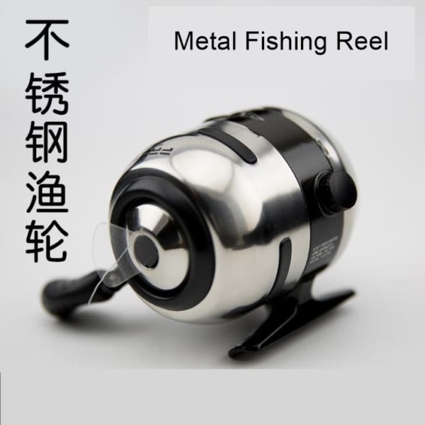 Slingshot fishing Reel metallic