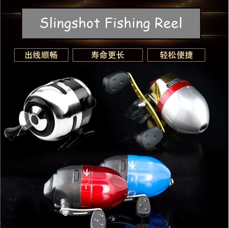 Fishing Reel For Catapult Sling Bow Fishing