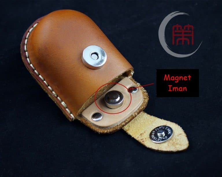 Qice Slingshot Ammo Pouch Holder Made From Cow Leather Chinese