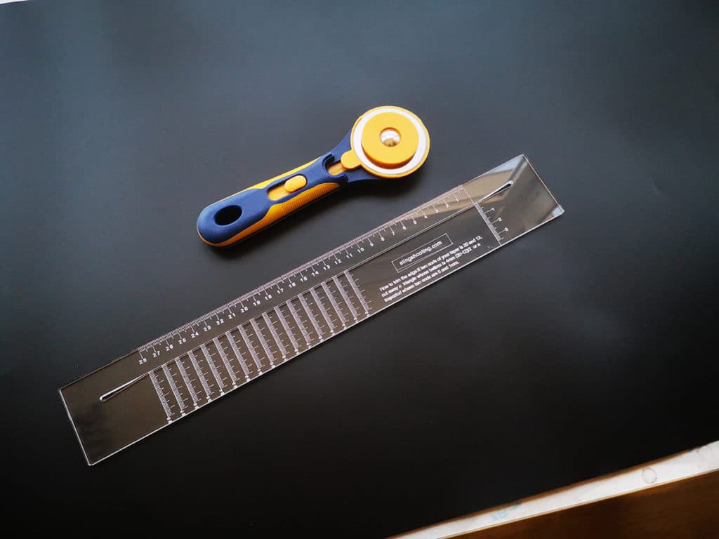 cut slingshot bands cutter+ruler